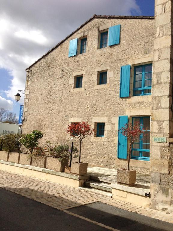 Hotel Au Marais Coulon Exterior foto